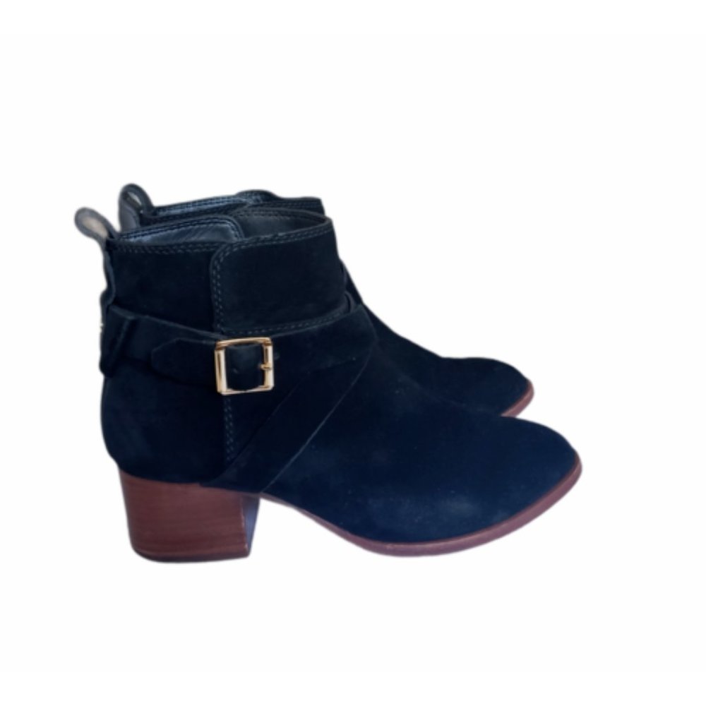 Kate‎ Spade polly suede crisscross strap Booties Size 6.5